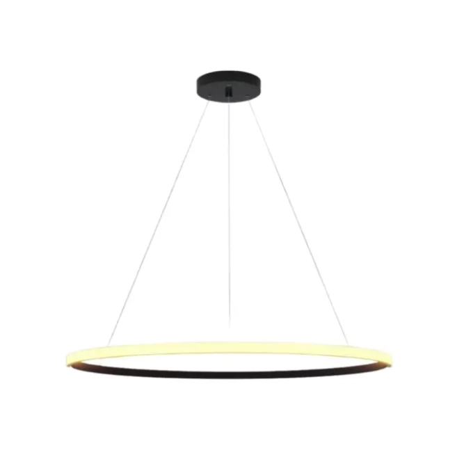 Pendente Montare Anello Led Externo 18 watts Ø500mm 124500
