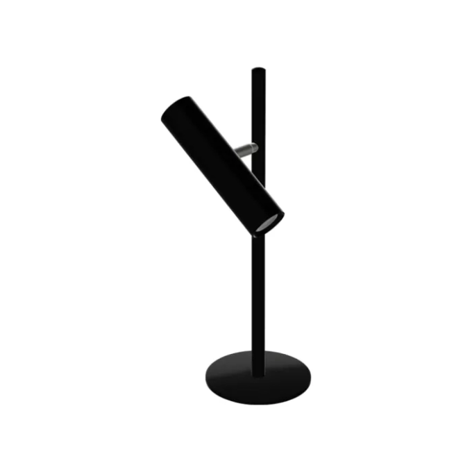 Luminária De Mesa Montare Round Slim Articulada 1L Mini Dicroica MR11 180x150x450mm 25040