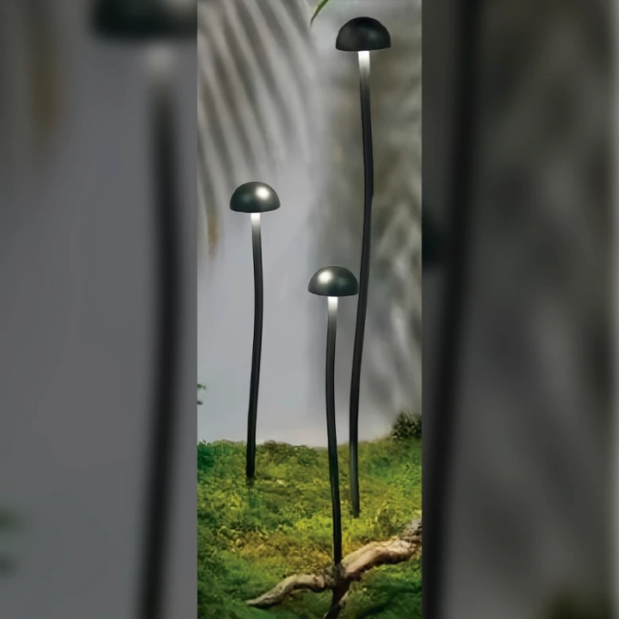 Espeto de Jardim Skylight Kogu Preto 5 watts 3000K IP67 24V 1200mm SKY-101PT-120