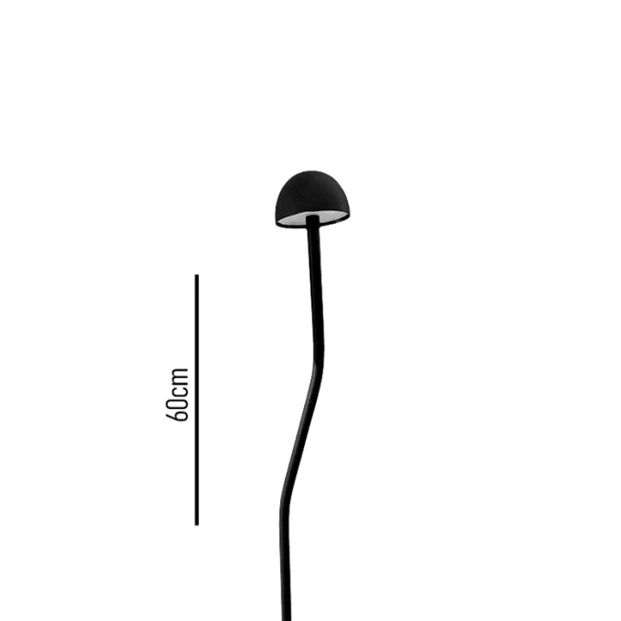 Espeto de Jardim Skylight Kogu Preto 3 watts 3000K IP67 24V 600mm SKY-101PT-60