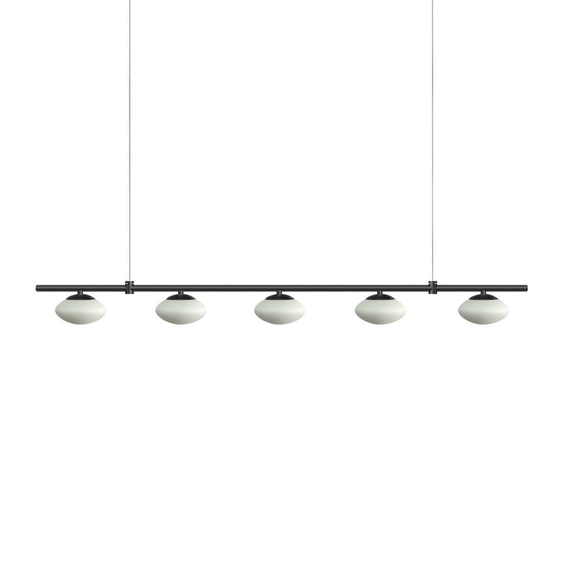 Pendente Itamonte Odi Alumínio e Vidro Fosco 20 watts 3000K 1200x130mm 559-301 559-302