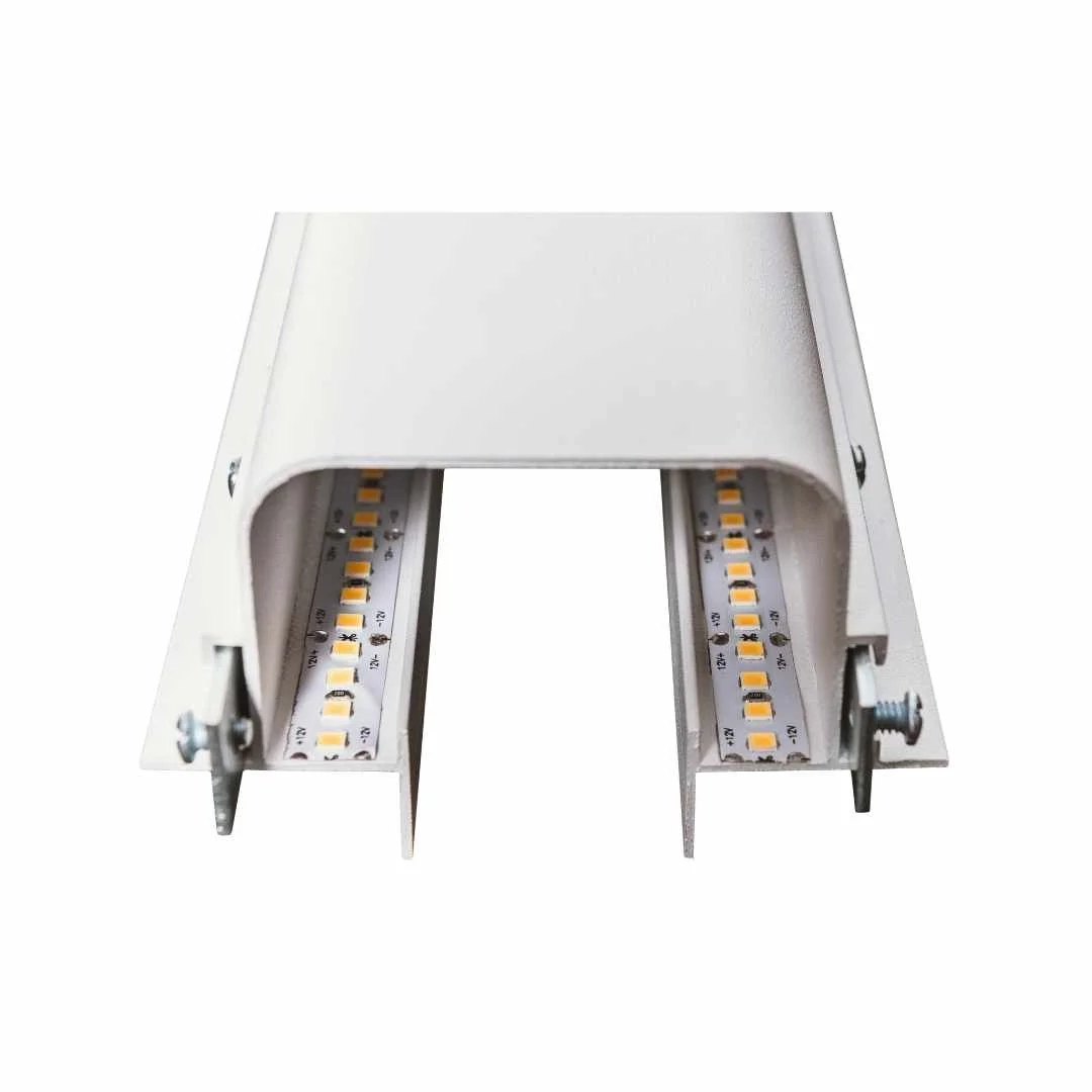 Sistema Linear Usina No Frame Risk Branco (Somente Perfil) 82x55x2500mm 30755/2500