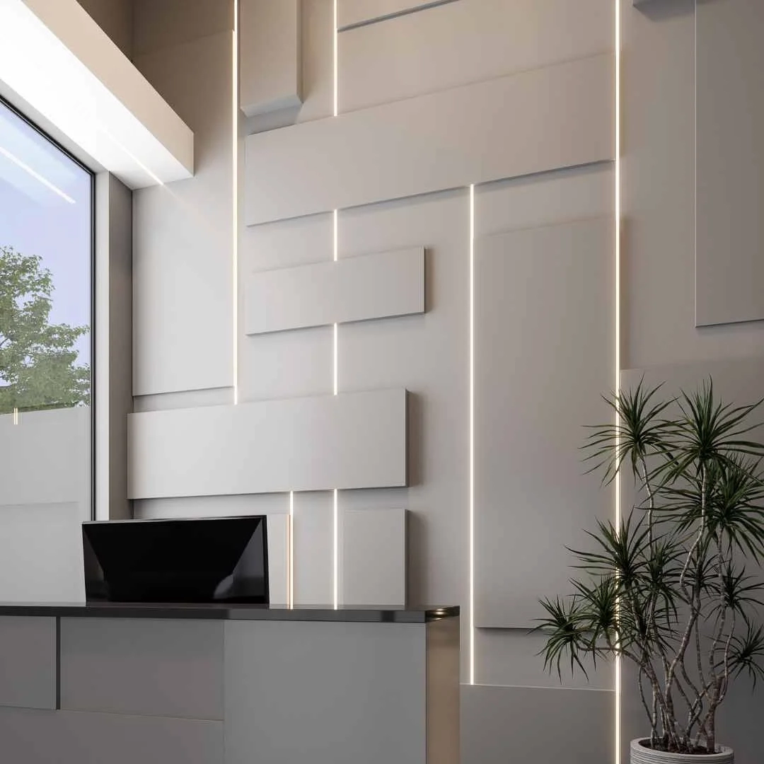 Sistema Usina Linear Embutir Ken (Somente Perfil) 22x11x3000mm 30855/3000