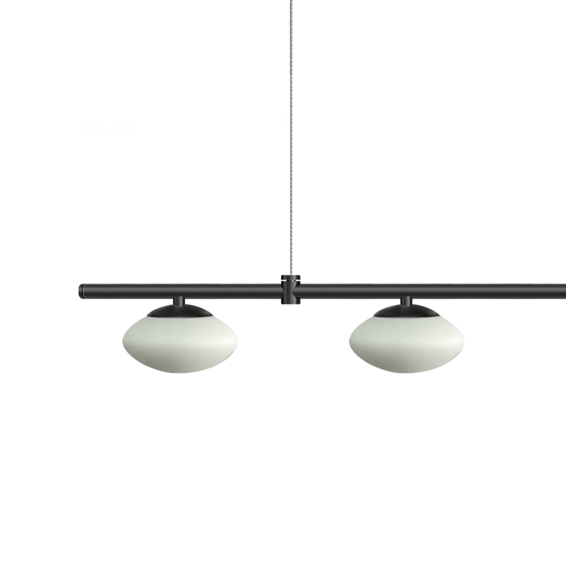 Pendente Itamonte Odi Alumínio e Vidro Fosco 20 watts 3000K 1200x130mm 559-301 559-302
