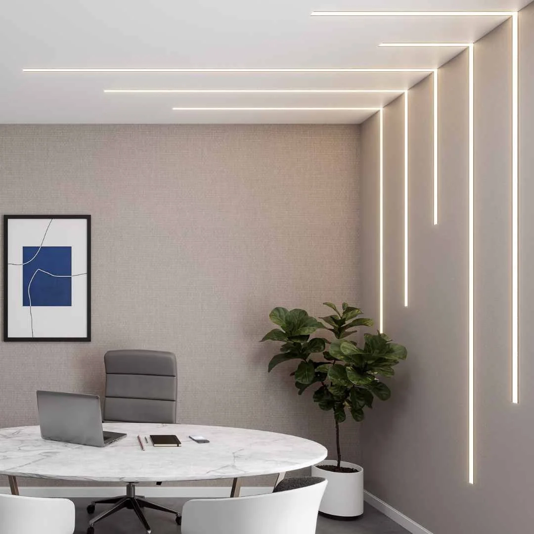 Sistema Usina Linear Embutir Bob (Somente Perfil) 40x13x3000mm 30865/3000