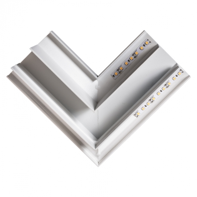 Junção Usina Linear Sobrepor Trovão Teto Teto (Somente Perfil) 150x150x50mm 30811/TT