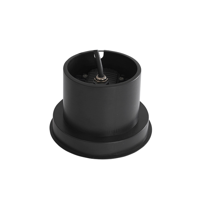 Embutido de Solo Nordecor Senf 20 watts 24° 2700K IP67 Preto Bivolt IRC90 Ø133x100mm 6851