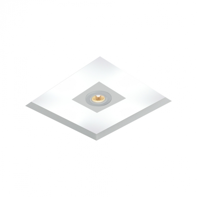 Plafon Embutido Usina No Frame Mimo Quadrado 220X220X100mm 2L E27/ 1L AR70 30082/22