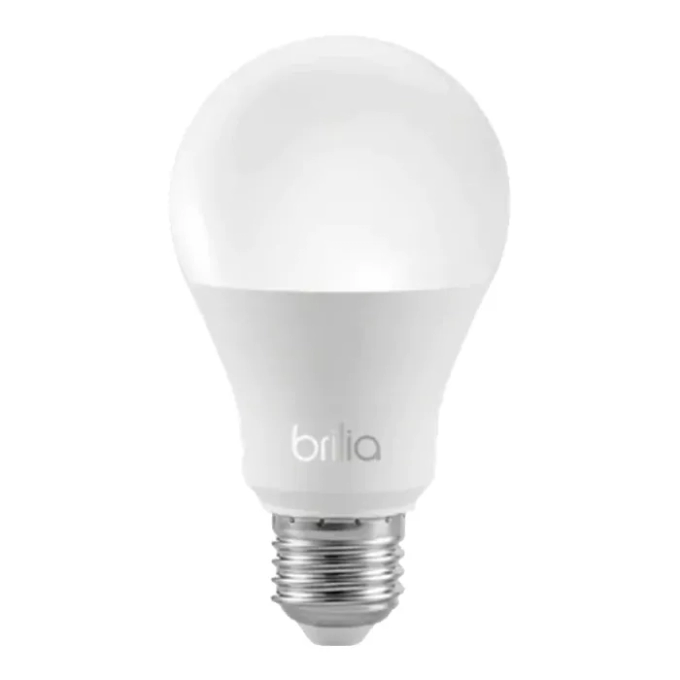 Lâmpada Led Brilia Bulbo E27 12 watts 3000K Bivolt 220° Ø60x112mm 307377