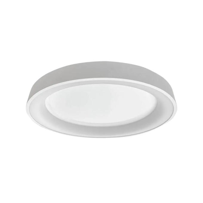 Plafon Sobrepor Opus LED Round Branco 36 watts 3000K Bivolt Ø480x65mm OPS 85483