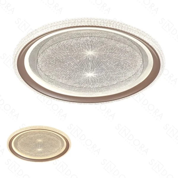 Plafon Sindora Metal Branco Acrílico 30 watts 3000K 4500K 6000K Ø400mm DCX02341
