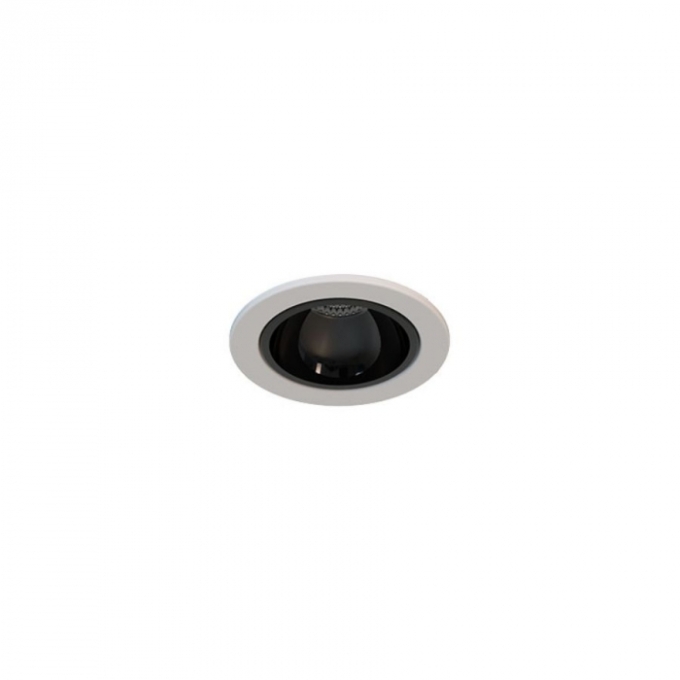 Luminária de Embutir Interlight Picco Pro Redondo 4 watts IRC95 IP40 Bivolt Ø43x43mm 4480