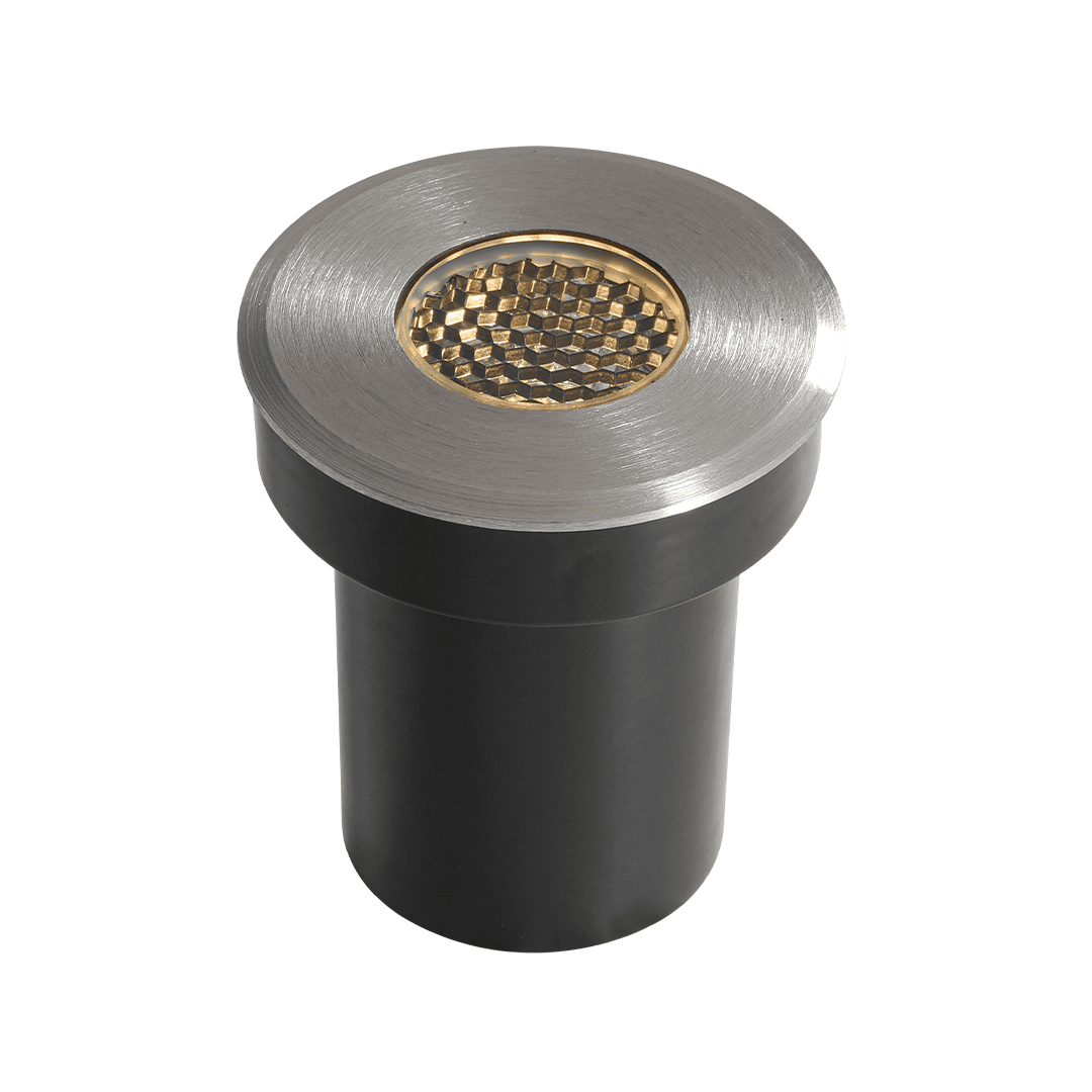 Embutido de Solo Nordecor Senf 5 watts 24° 2700K IP67 Inox Bivolt IRC90 Ø65x75mm 6847