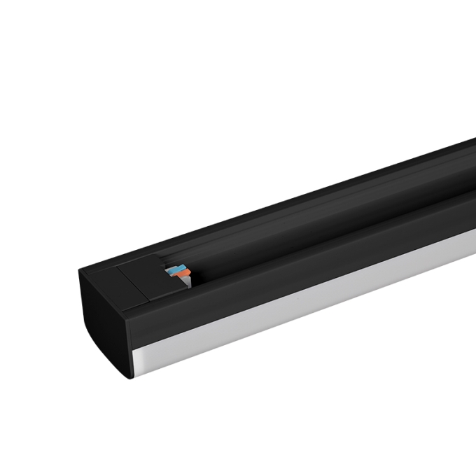 Luminária Led Nordecor Huli 36 watts 3000K Preto Bivolt 1200x60x45mm 4286