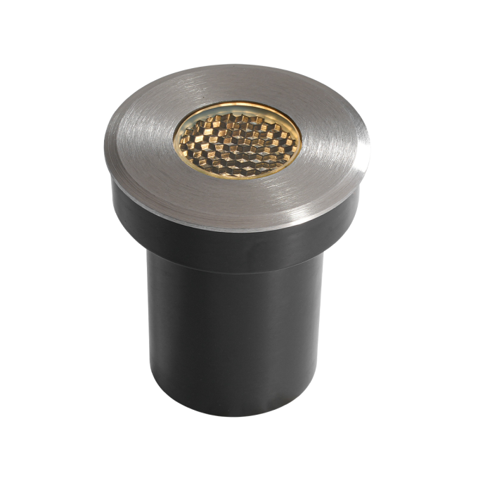 Embutido de Solo Nordecor Senf 5 watts 24° 2700K IP67 Inox Bivolt IRC90 Ø65x75mm 6847