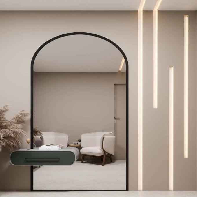 Sistema Linear Usina No Frame Infinity Duplo (Somente Perfil) 123x59x1500mm 30010/1500