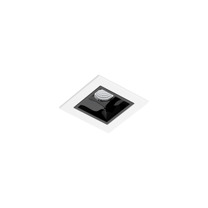Luminária de Embutir Interlight Picco Pro 4 watts 2700K 22° IRC95 Branco/Branco Bivolt 45x45x34mm 4470