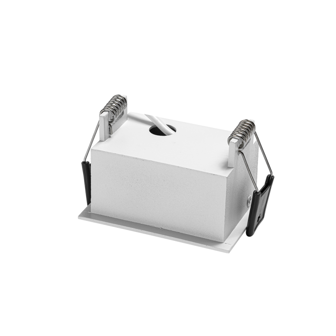 Embutido Nordecor Downlight Powerus Direcionável 2 Focos 4 watts Branco 4000K IRC90 35° Bivolt 70x52x46mm 6786