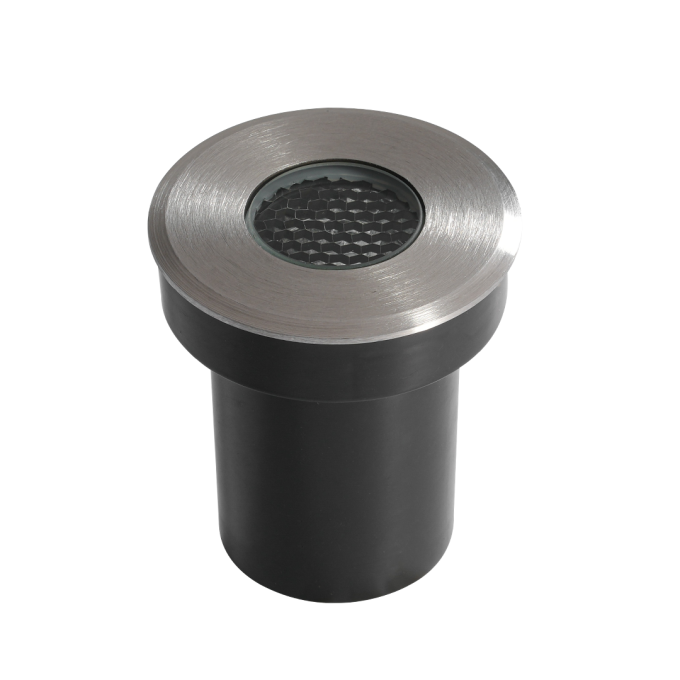 Embutido de Solo Nordecor Senf 5 watts 24° 2700K IP67 Inox Bivolt IRC90 Ø65x75mm 6847