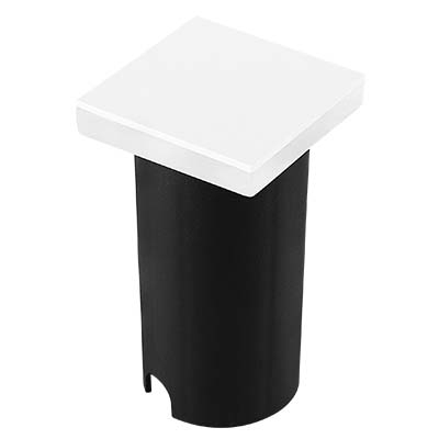 Embutido de Solo Nordecor Siva Quadrado 1 watts IP67 3000K Branco Bivolt 50x50x85mm 6581