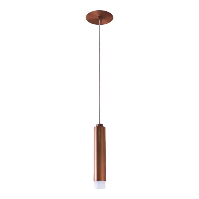 Pendente Usina Cross Alumínio e Acrílico 5 watts 3000K Ø28X154mm 19742/1LED3
