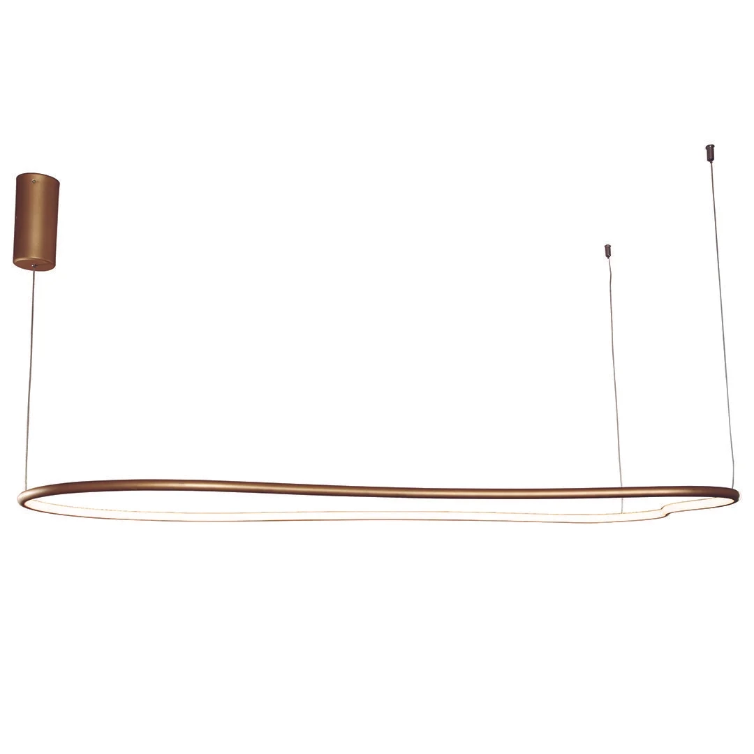 Pendente Usina Cloud 27 watts 2700K Bivolt 500X1000mm 19960-100LED