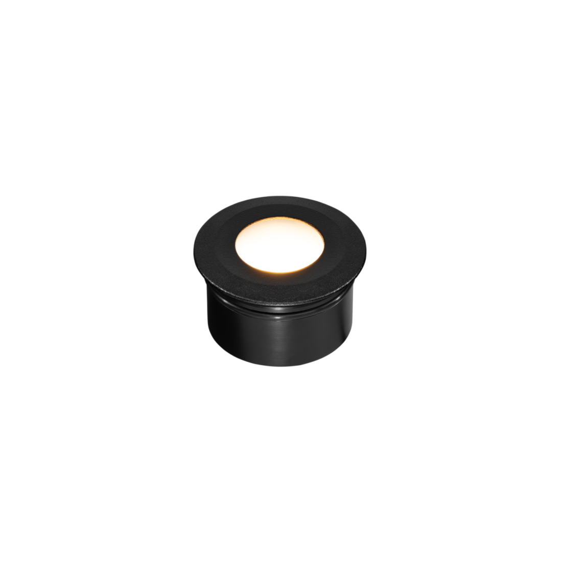 Mini Balizador Direct Light Redondo Preto 220V 0,5 watts 3000K IP66 Ø44mm DL EB3