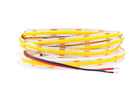 Fita Led Alpertone 9 watts 24V 3000K Cob Nano 5mm 480 leds IRC90 IP20 (Rolo 50 Metros) 3091
