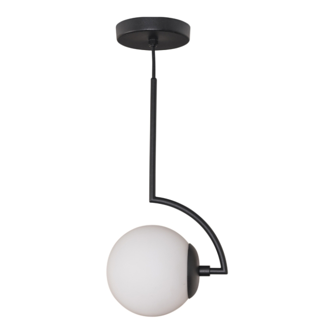 Pendente Usina Allen 1L E27 Globo de Ø140mm 120X166X355mm 25000/14