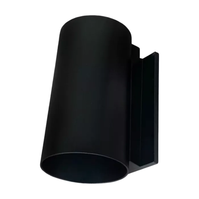 Arandela Moon Atenas 1 Facho Preto Externo 1L MR16 ou MR11 135x85x70mm 1080909