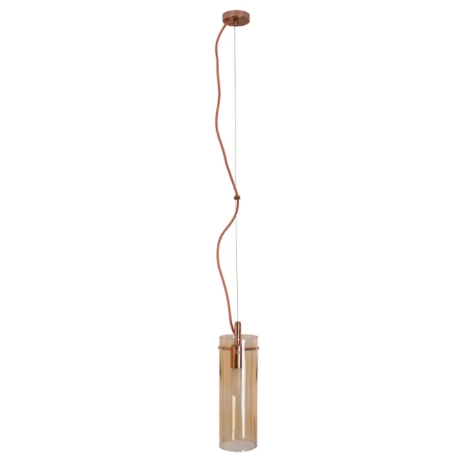Pendente Usina Tibérias por Leo Shehtman 1L G9 Ø110X275mm 50100/1