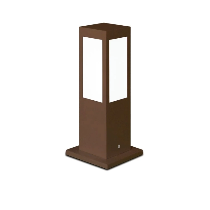 Poste Jardim Usina Alberino 1L E27 115X115X500mm 5510/50