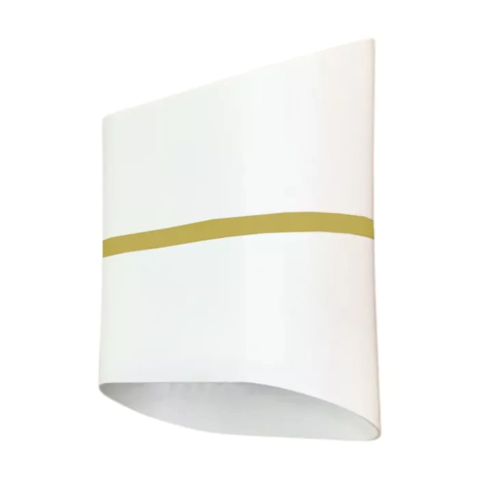 Arandela Moon Sofia Branco com Ouro 1L G9 135x85x70mm 1080945 