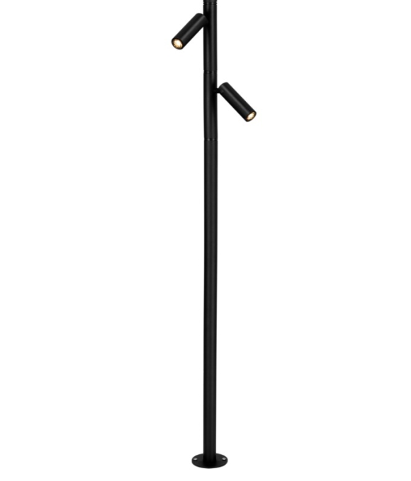 Poste Balizador Orbit Direct Light 5,4 watts 34° 2700K IRC90 IP66 Bivolt Haste de 800mm DL PT5