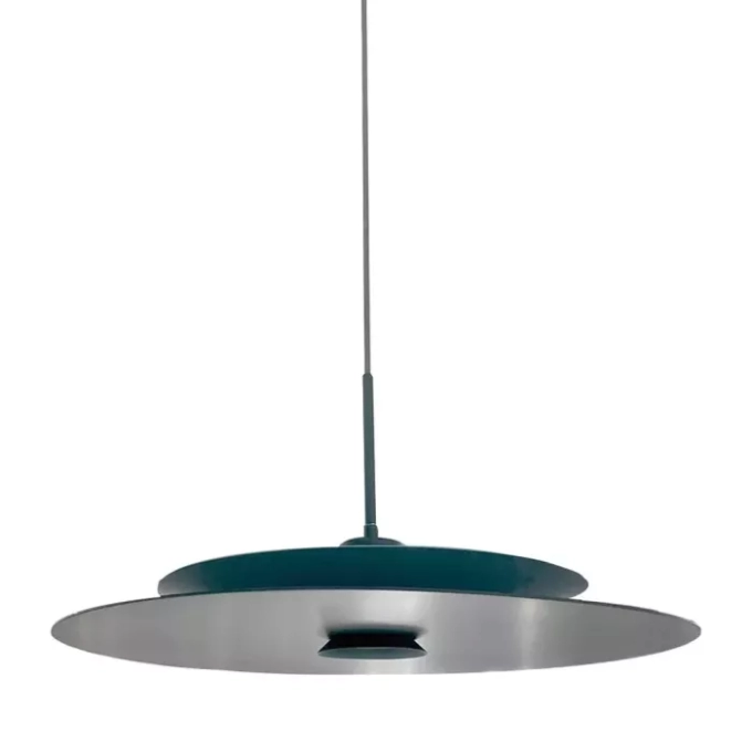 Pendente Usina Tule Alumínio 1L MR16 Ø500x249mm 25124/50
