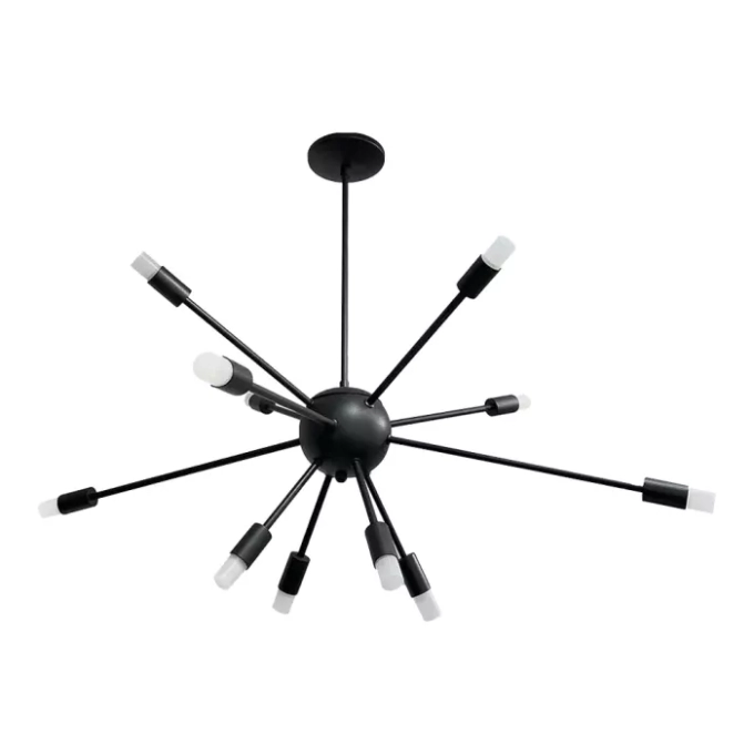 Pendente Usina Sideral Alumínio 60 watts 4000K Ø869X661mm 19720/12LED
