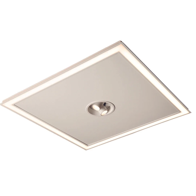 Embutido Usina Look 46 watts 3000K Bivolt 400X400X65mm 19985-40