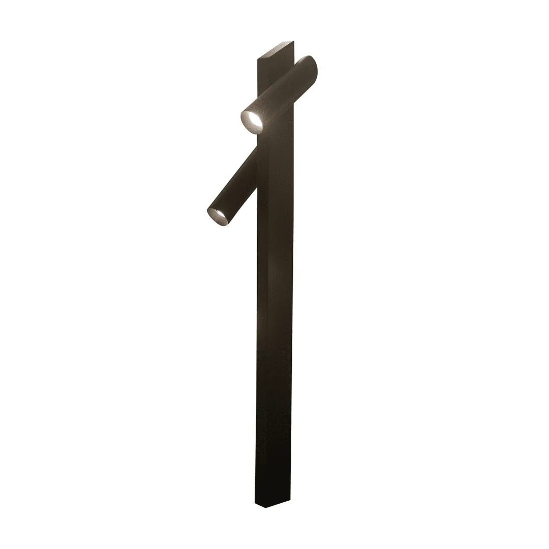 Poste Balizador Usina Side IP65 2L MR11 135X122X600mm 25160 60