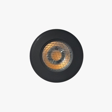 Embutido de Solo Mundial 10 watts 12V IRC95 3000K 24° IP67 Anti Ofuscante Ø80x94mm ML-0423