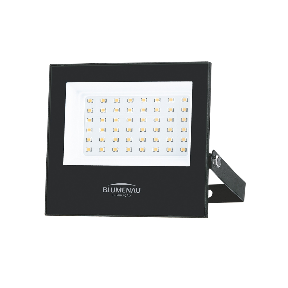 Refletor Led Blumenau Play 50 watts 4100K IP66 Alumínio Bivolt 78504000
