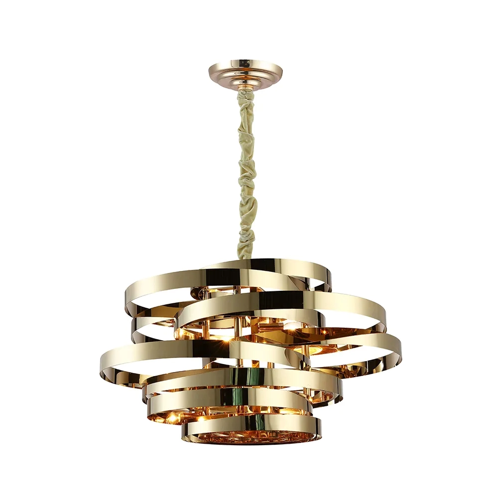 Pendente Bella Athena French Gold 5L E14 Ø800mm AQ029