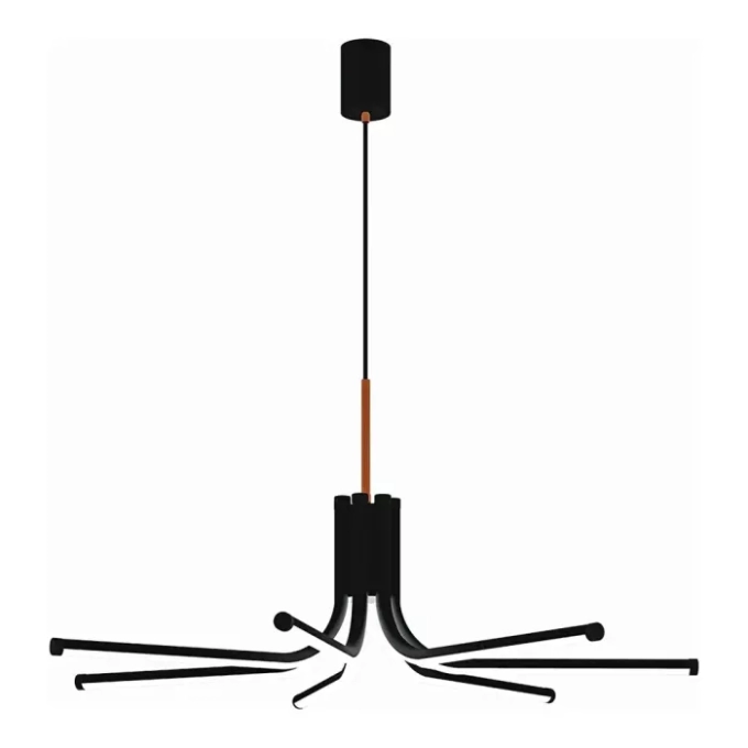 Pendente Usina Kira 30 watts Bivolt Ø700X325mm 19820/6LED3