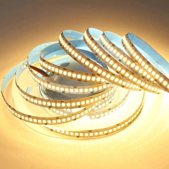  Fita LED Lumanti 24w/mt 240 leds IP20 10mm 24V 2700K IRC80 2760 lumens (Rolo 5 metros) F24S2281