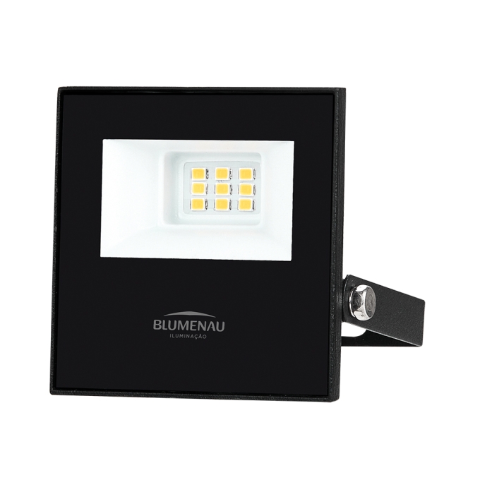 Refletor Led Blumenau Play 10 watts 6500K IP66 Alumínio Bivolt 78106000
