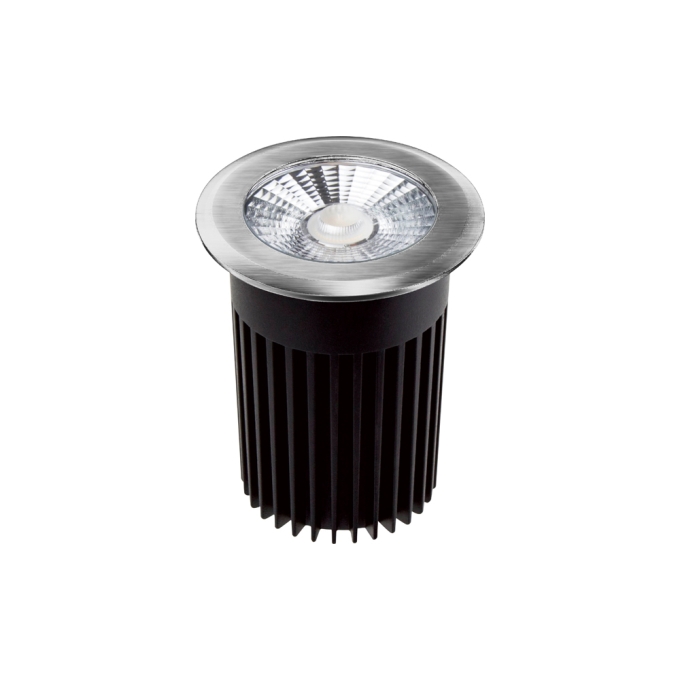 Embutido de Solo Germany Focus Inox 30 watts 3000K 30° IP67 Bivolt Ø100x140mm 12955355