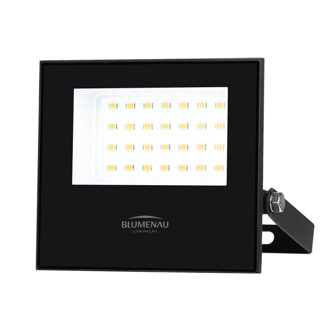 Refletor Led Blumenau Play 30 watts 3000K IP66 Alumínio Bivolt 7830300