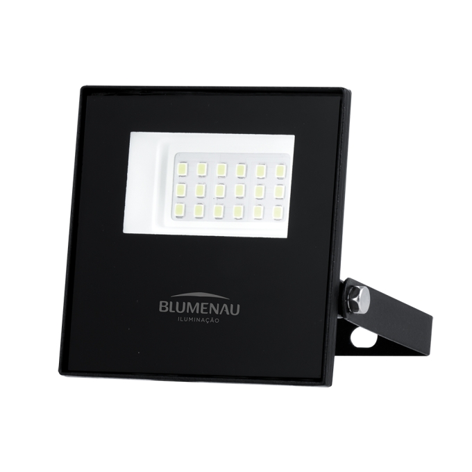 Refletor Led Blumenau Play 20 watts 3000K IP66 Alumínio Bivolt 78203000