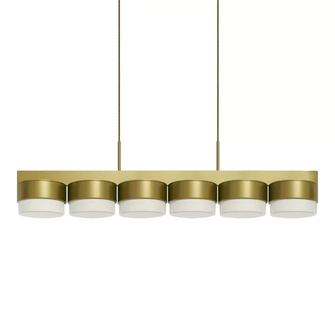 Pendente Usina Bello 42 watts 4000K 520X85X125mm 52095 By Tiago Curioni