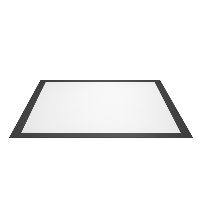 Painel Embutido Blumenau Backlight Preto 40 watts 4100K 620x620x34mm Alumínio Bivolt 80474101