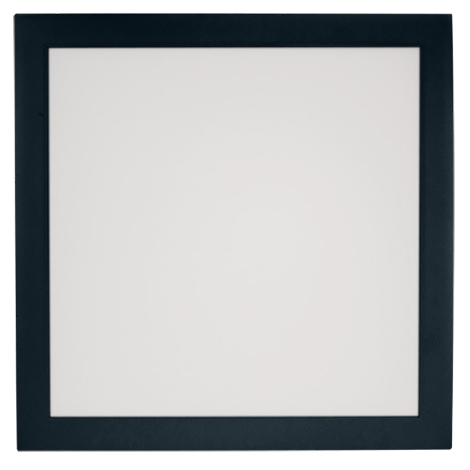 Painel Embutido Blumenau Backlight Preto 32 watts 4100K 400x400x34mm Alumínio Bivolt 83494101